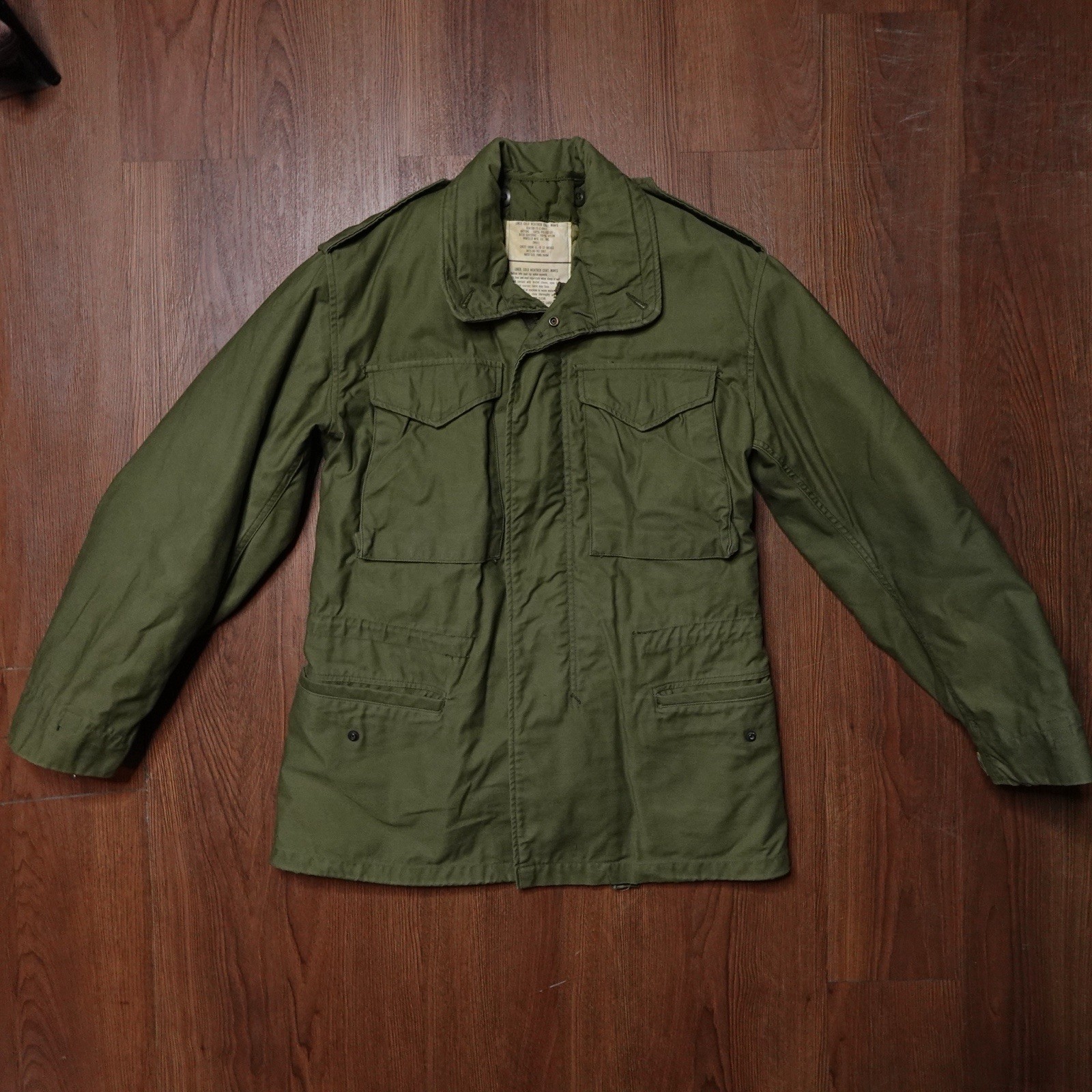 Vintage 1975 US Army Military M-65 Cold Weather Field Jacket Coat Small w/ Liner Vintage 1975 US Army Military M-65 Cold Weather Field Jacket Coat Small w/ Liner