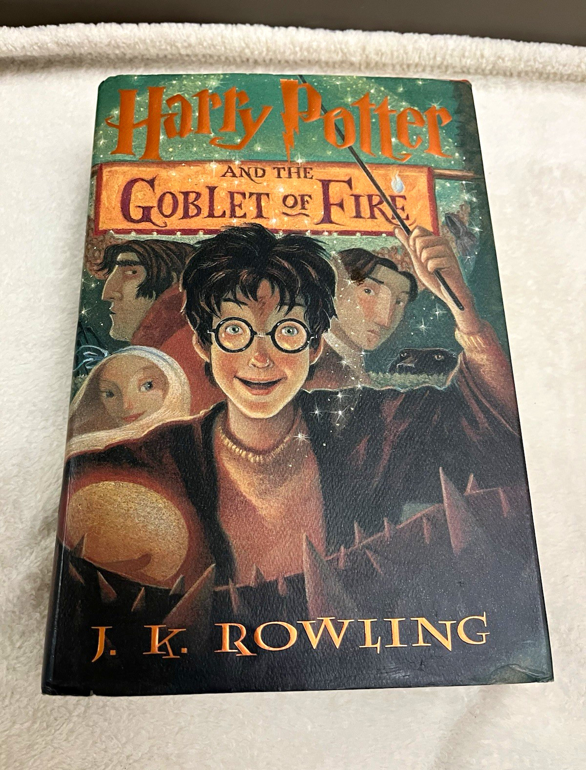 Harry Potter and the Goblet of Fire Hardcover 1st Edition J.K Rowling Scholastic