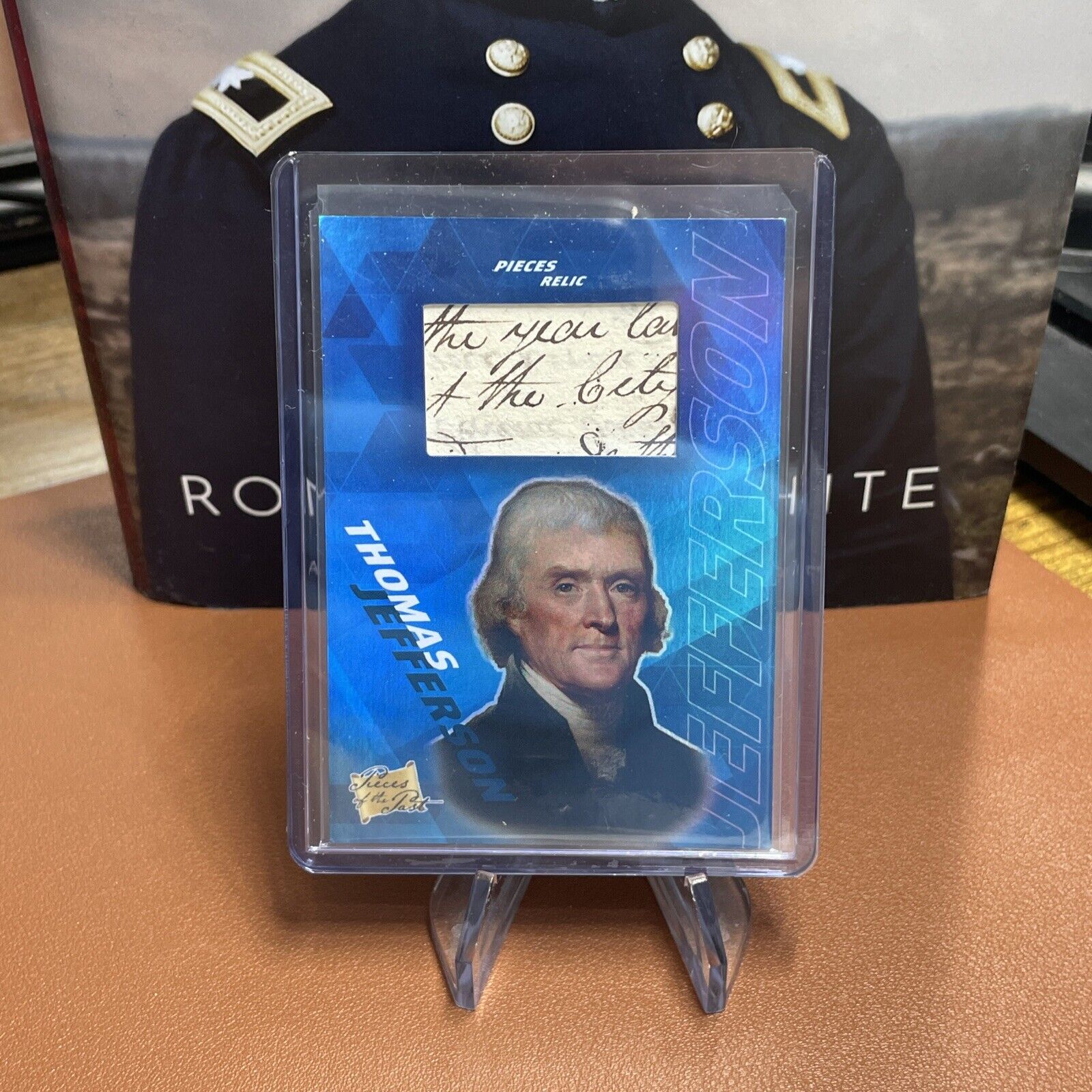 Pieces Of The Past 2021 Thomas Jefferson Written Relic 🔥🇺🇸🦅