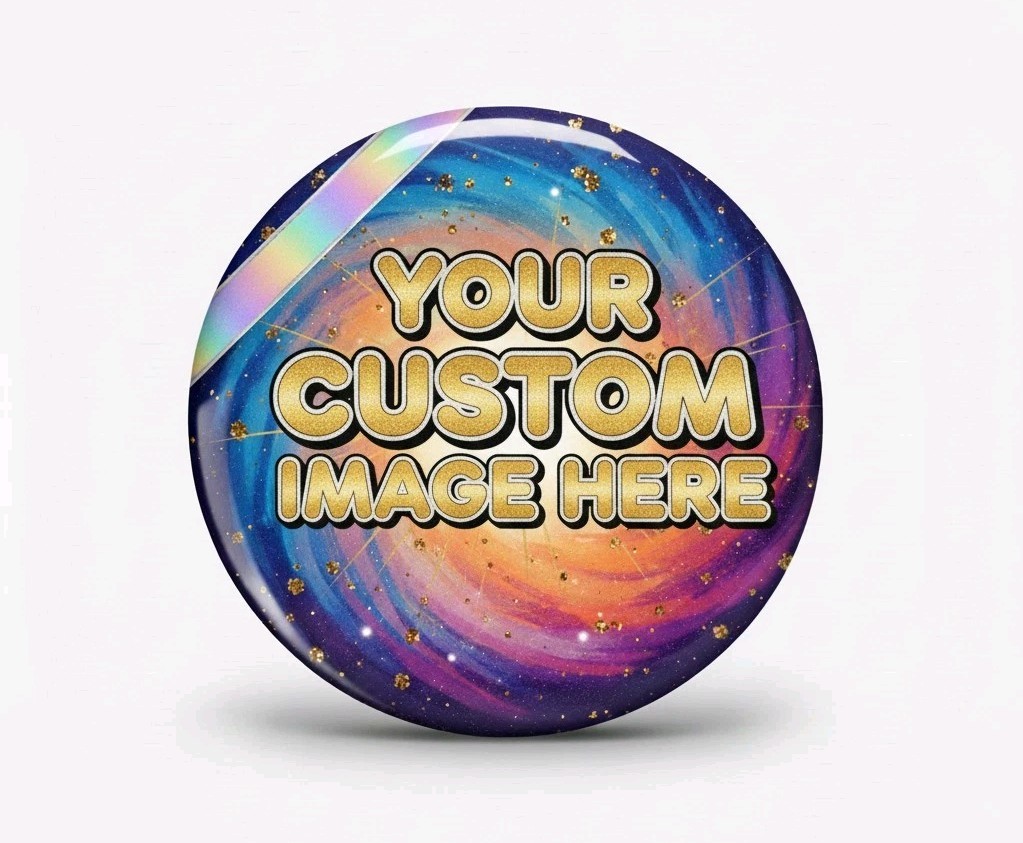 2.25” Custom Pinback Button Personalized Pins Any Photo or Design (badge Pins)