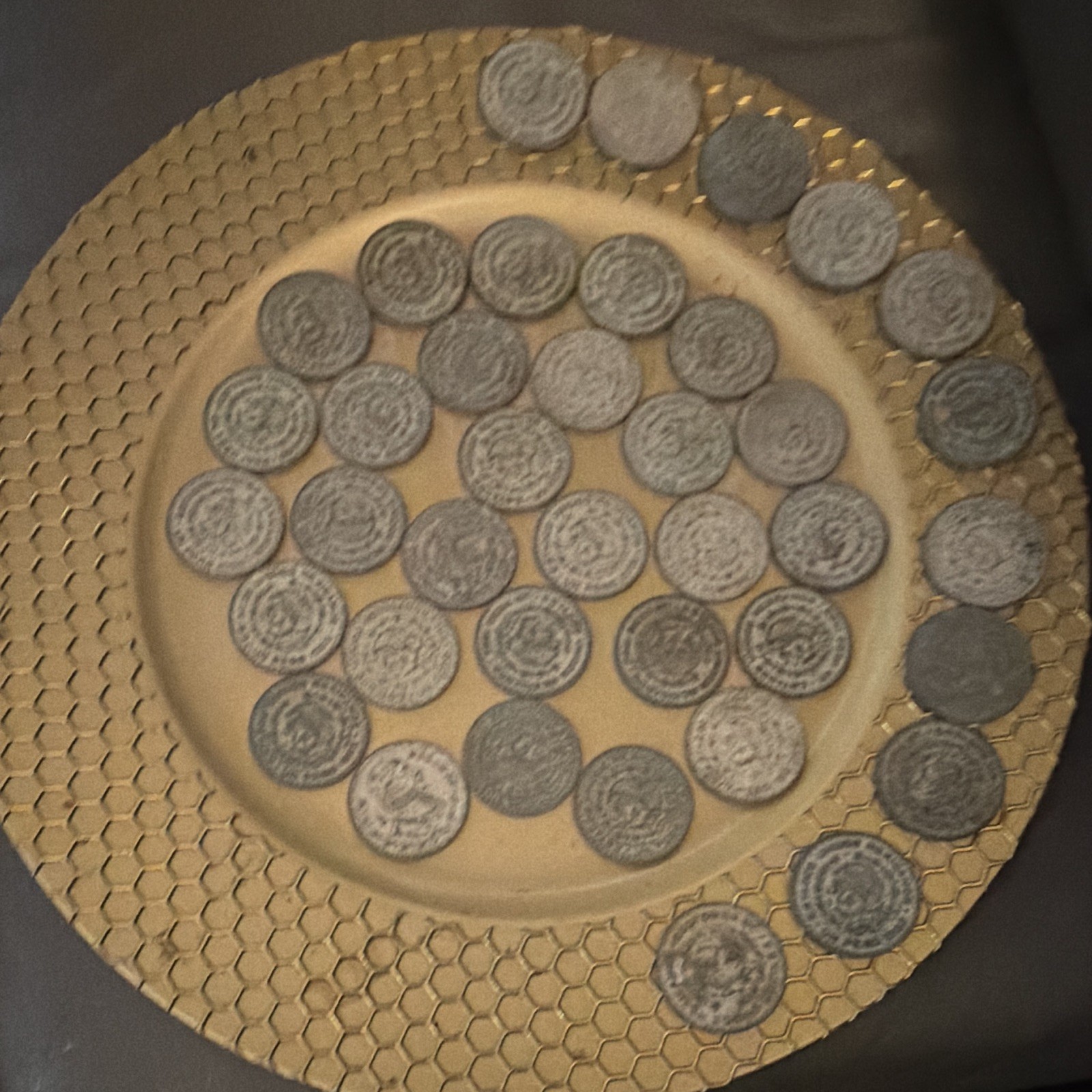 Lote de 38 monedas antiguas mexicanas de 1 peso con plata