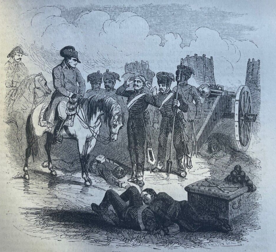 1854 Napoleon Bonaparte Dresden and Leipsic illustrated