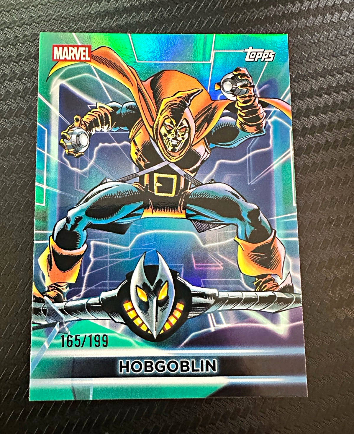 2024 Topps Marvel neon Hobgoblin #121 Serial Numbered 165/199 Non-Sport Card 2024 Topps Marvel neon Hobgoblin #121 Serial Numbered 165/199 Non-Sport Card