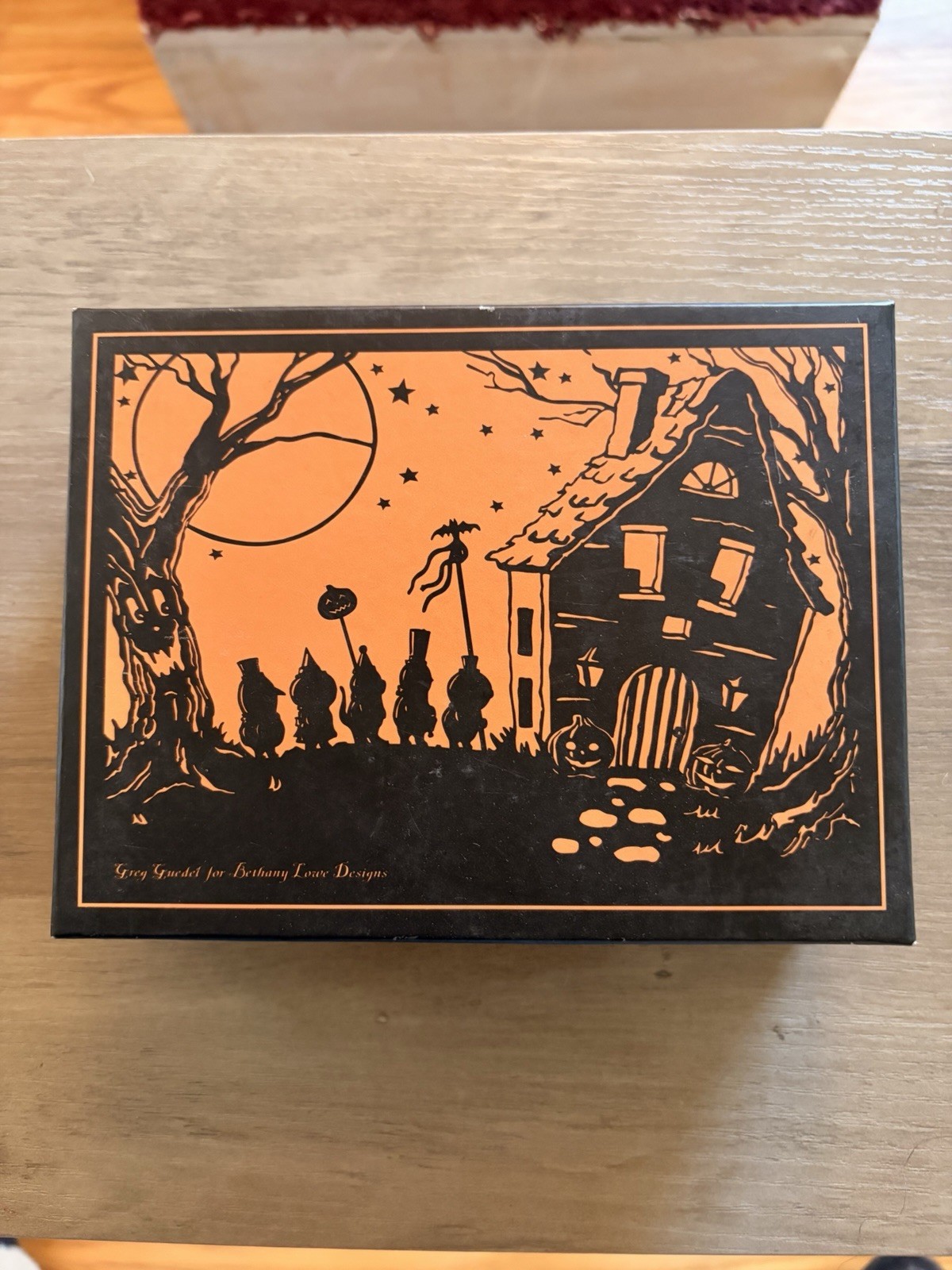 Unused Greg Guedel For Bethany Lowe Halloween Ornaments 2005 Retired Folk Art