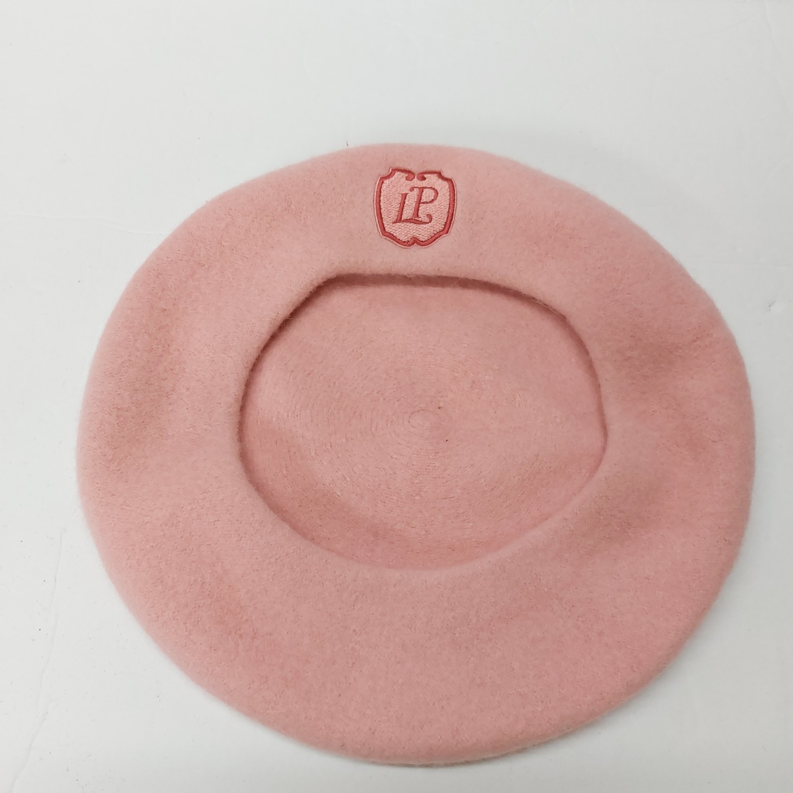 Laurent Perrier Pink Wool Beret OSFM Promotional Hat Champagne Collectible Laurent Perrier Pink Wool Beret OSFM Promotional Hat Champagne Collectible