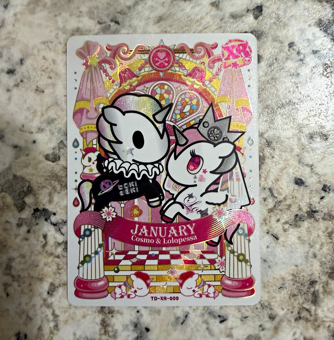 KAYOU tokidoki Day, Month January Hologram Cosmo & Lolopessa TD-XR-009 2023
