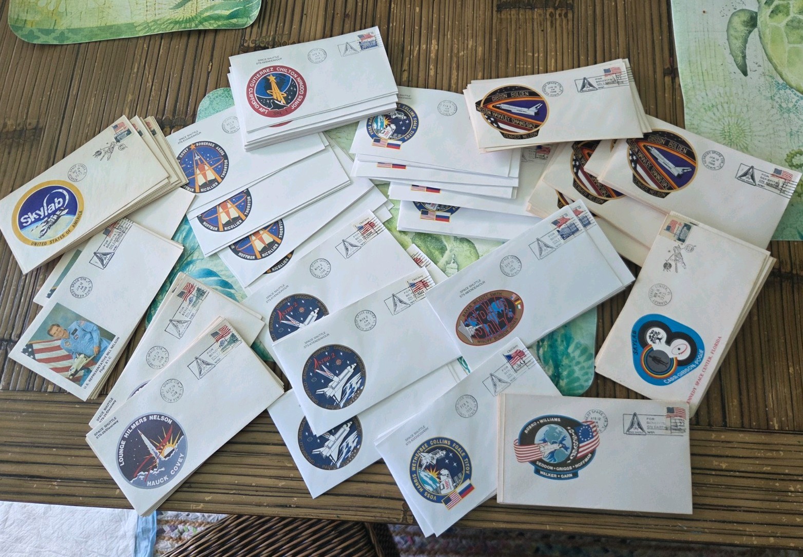 Huge lot of 150 NASA SKYLAB & SHUTTLE First Day Covers KENNEDY SPACE CENTER Huge lot of 150 NASA SKYLAB & SHUTTLE First Day Covers KENNEDY SPACE CENTER