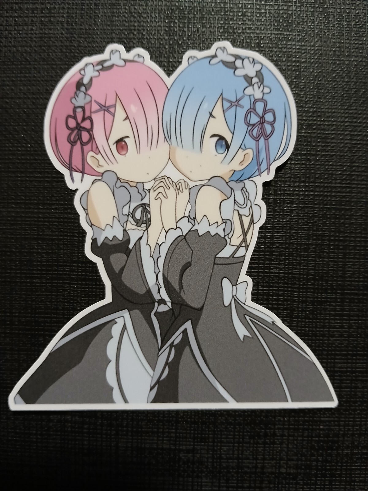 Rem & Ram Re:Zero Glossy Sticker Anime ReZero Waterproof