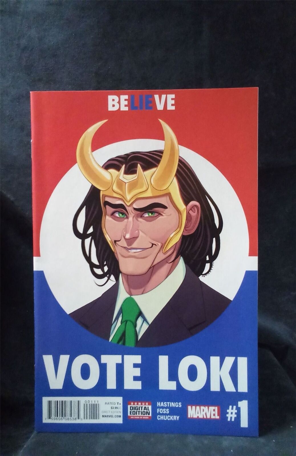 Vote Loki #1 2016 Marvel Comics Comic Book 