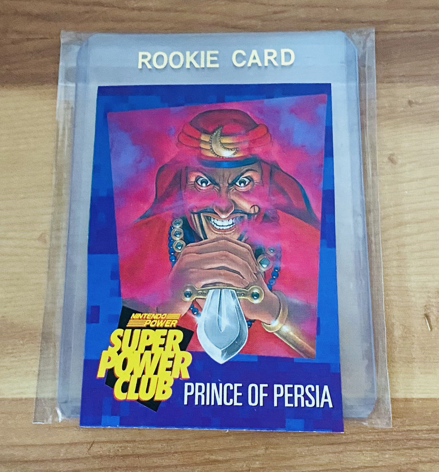 Nintendo Power Magazine Card #33 Prince Of Persia Rare Vintage NM