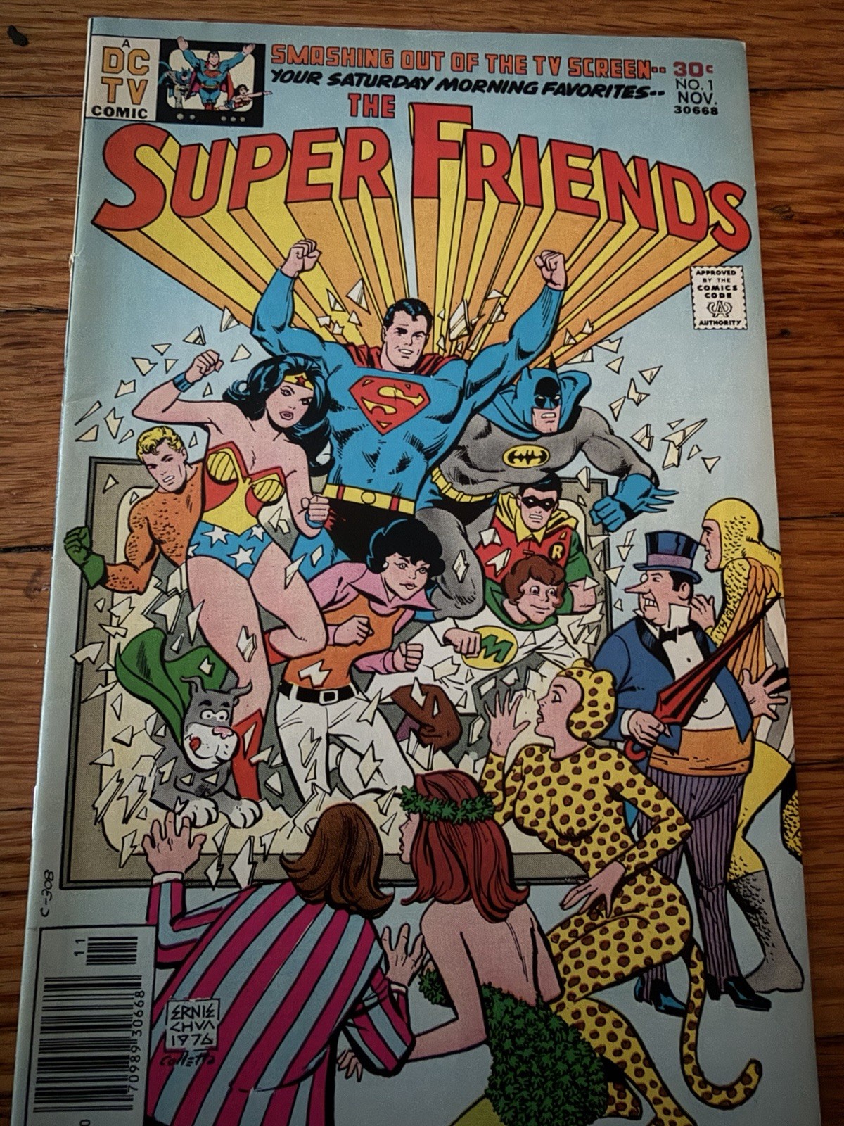 Super Friends #1/DC Comics/November 1976/Good/TV Comic