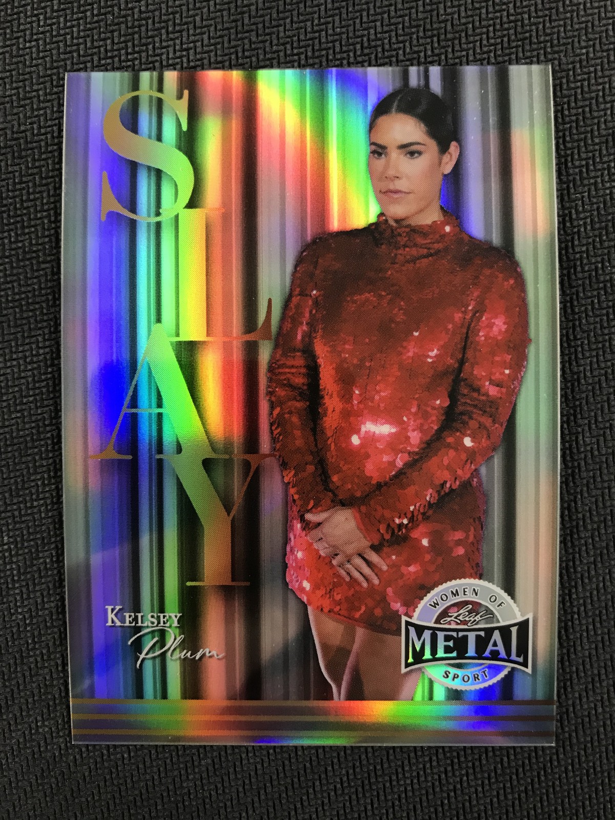 2025 Leaf Metal Women of Sport #SB-17 Kelsey Plum /10