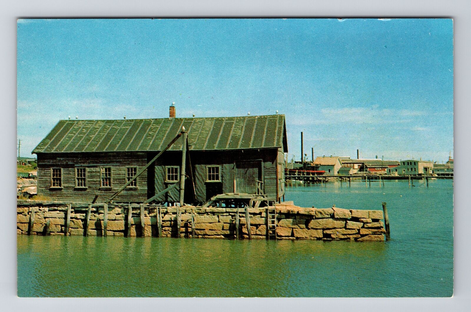 Rockland ME-Maine, A Quaint Shack, Vintage Postcard