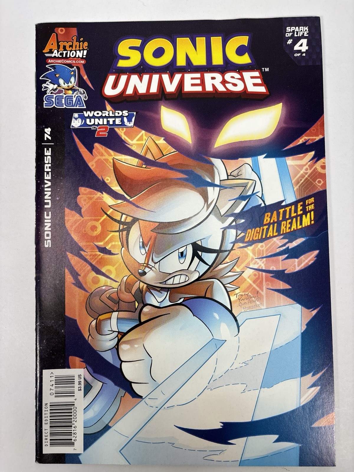 Sonic Universe #74 • Archie Comics 2015 • Spark of Life 4 of 4 • Hedgehog Sega Sonic Universe #74 • Archie Comics 2015 • Spark of Life 4 of 4 • Hedgehog Sega