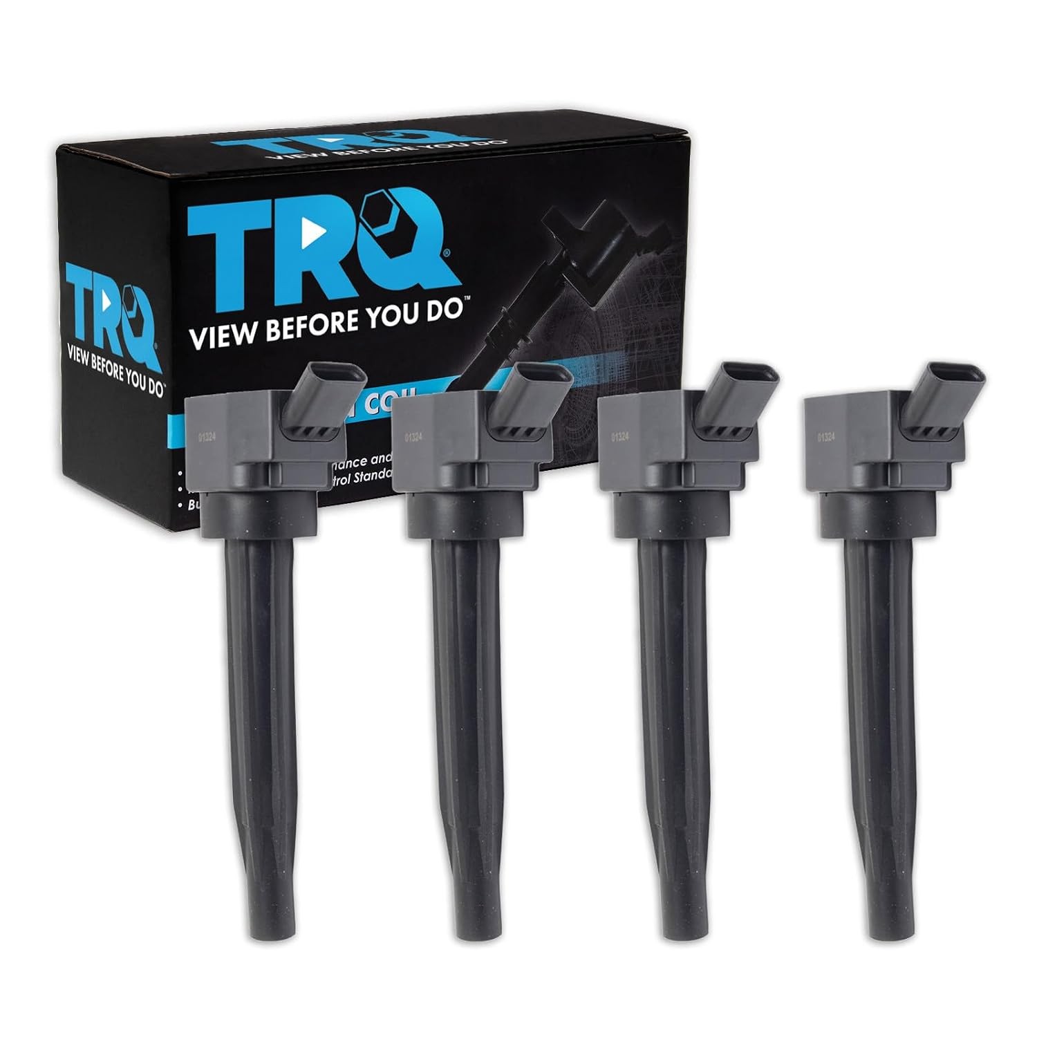 TRQ Ignition Coil Set 4 Piece TRQ Ignition Coil Set 4 Piece