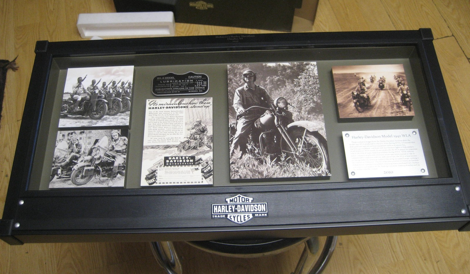 NEW Harley Davidson Collectable  MILITARY ARCHIVE COLLECTION  opened for pics