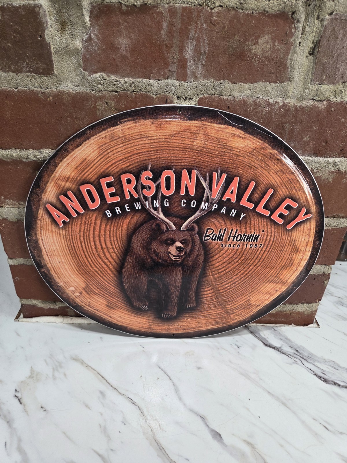 Anderson Valley Brewing Company Beer Tin Sign \