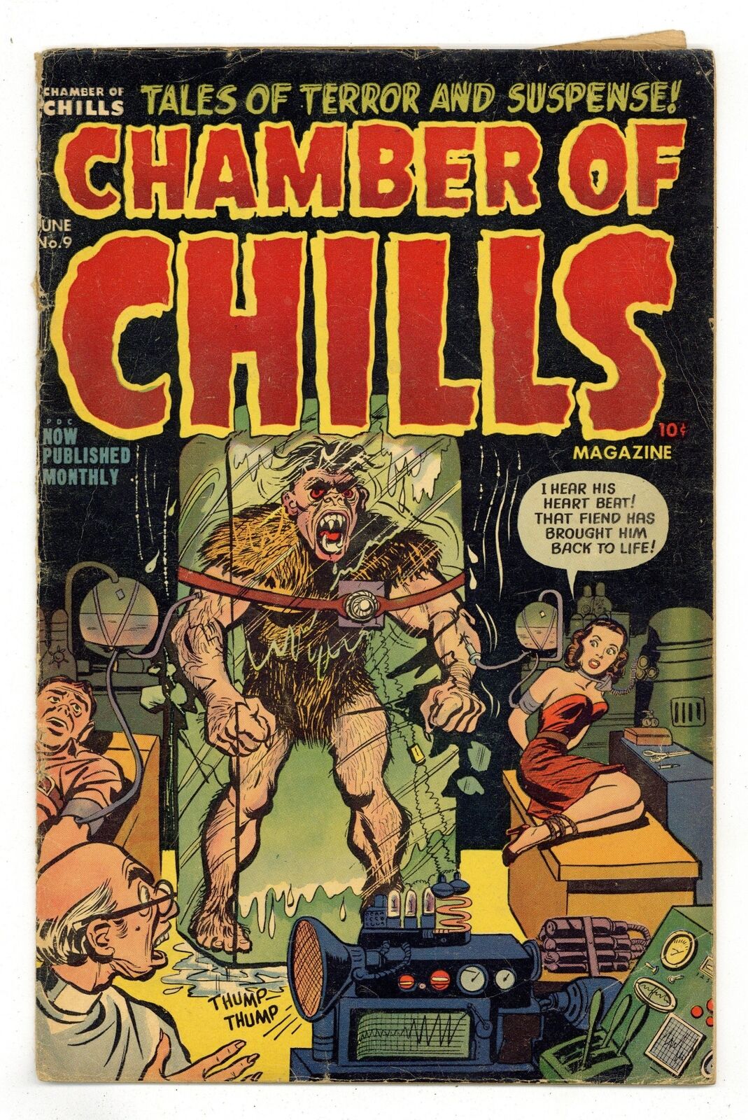 Chamber of Chills #9 GD 2.0 1952