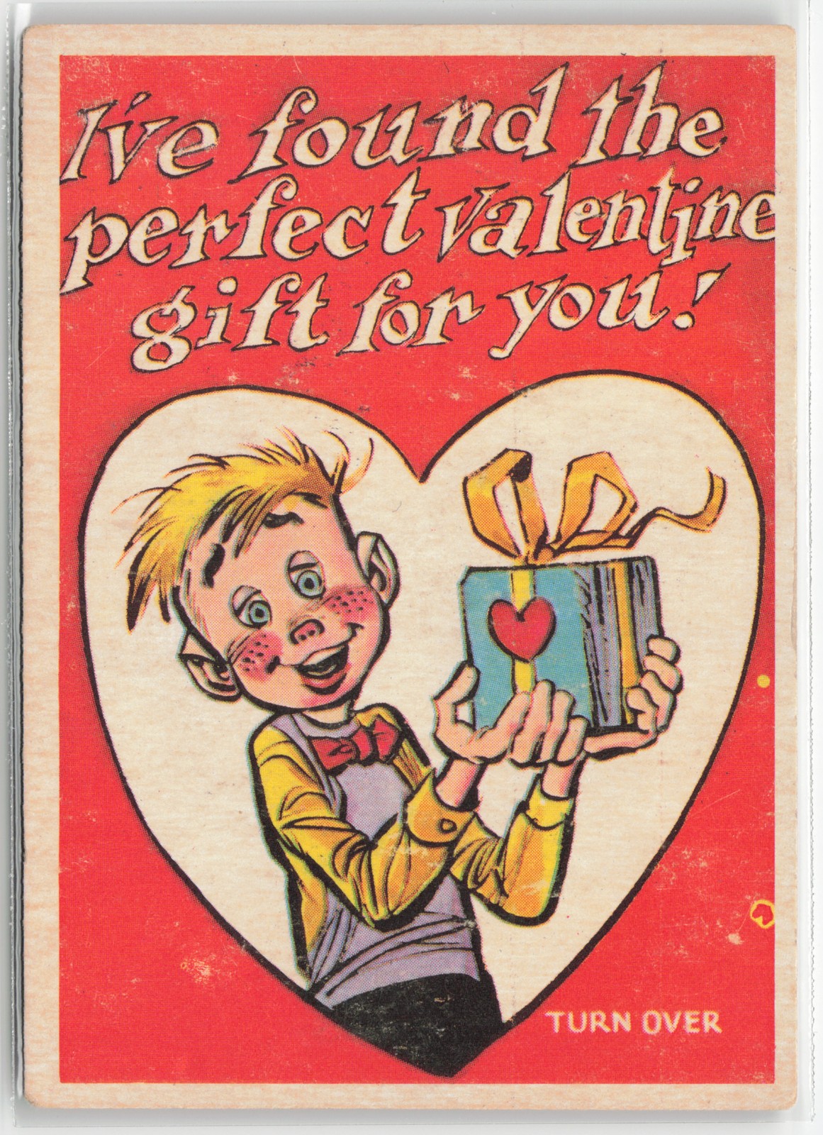 1959 Topps Funny Valentines I\'ve Found the Perfect Valentine Gift #10