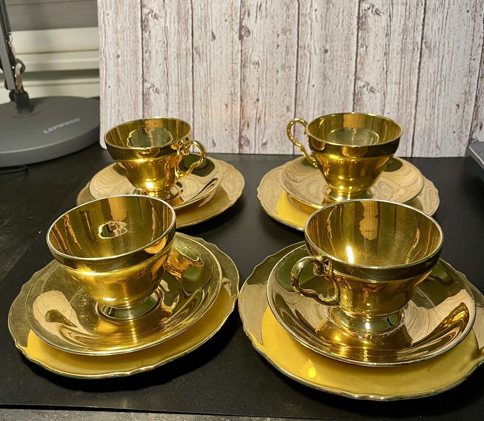 Royal Winton Vintage 1940’s Grimwades Set Of 4 Cup Saucer Bread Plate Sugar Bowl