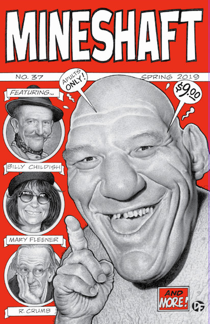 Mineshaft 37 R Crumb Drew Friedman Art Spiegelman Bill Griffith Fleener NM