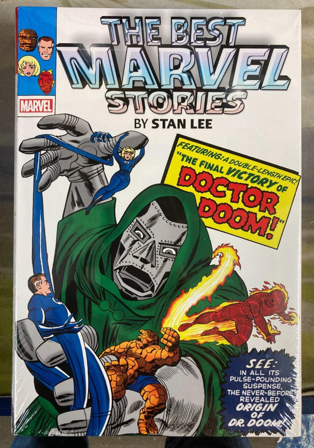 Best Marvel Stories by Stan Lee Omnibus DM Cover New Marvel Comics HC Sealed Best Marvel Stories by Stan Lee Omnibus DM Cover New Marvel Comics HC Sealed