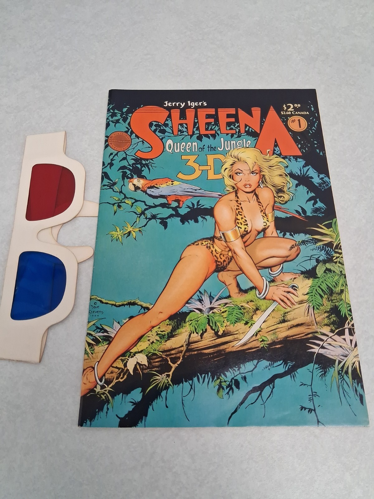 Sheena 3-D Special #1 (Blackthorne Publishing April 1985) Sheena 3-D Special #1 (Blackthorne Publishing April 1985)