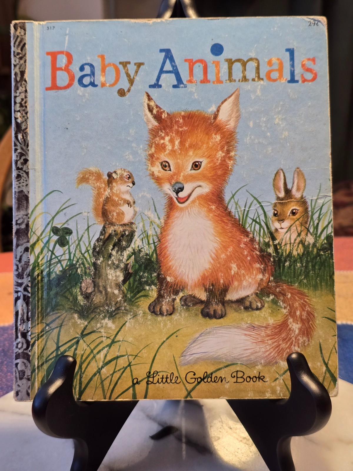 Vintage Little Golden Book Baby Animals (1956) Garth Williams Illust. #317