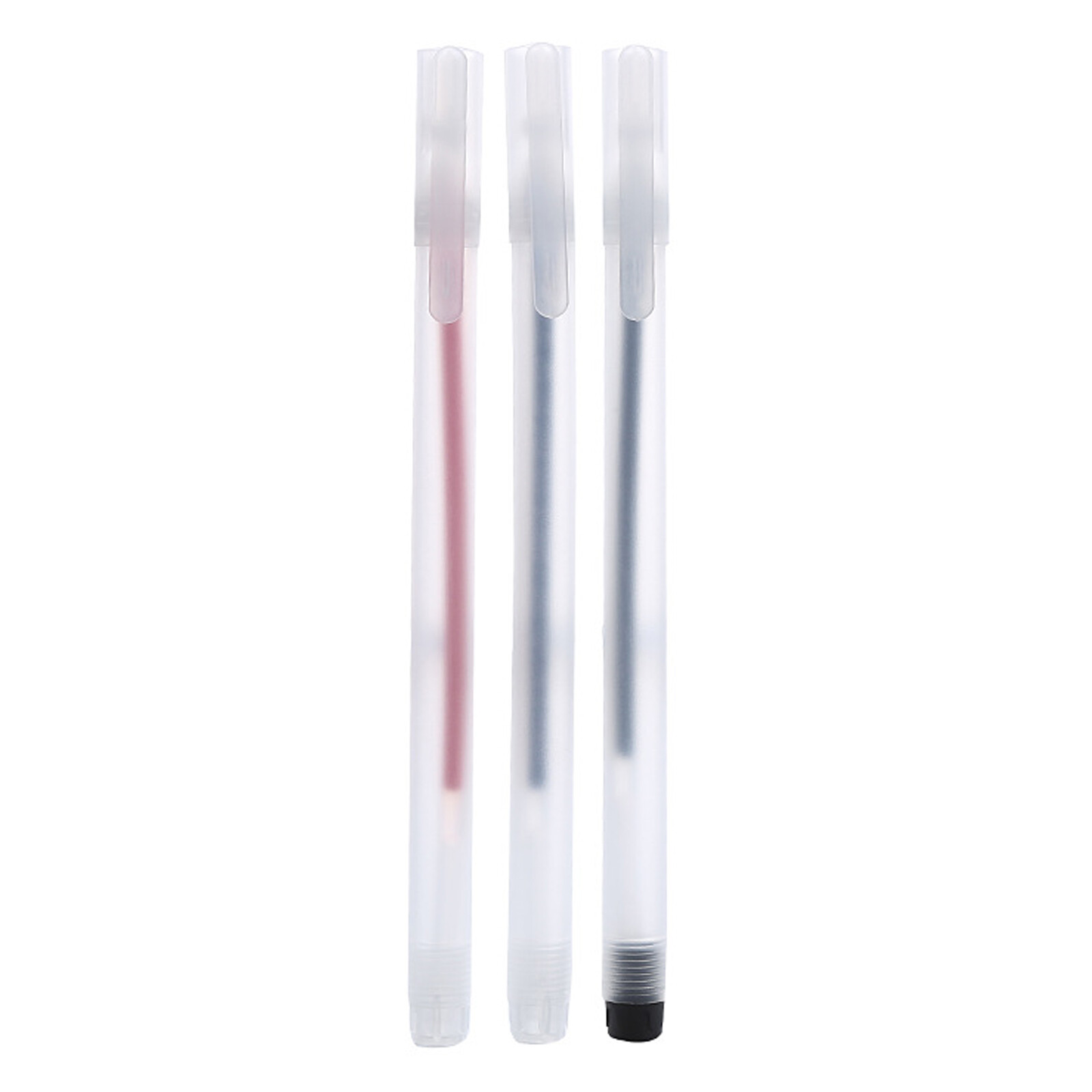 Transparent Frosted Gel Pen 0.5mm Bullet-Point Fountain-Pen LearnStationery 1/ey