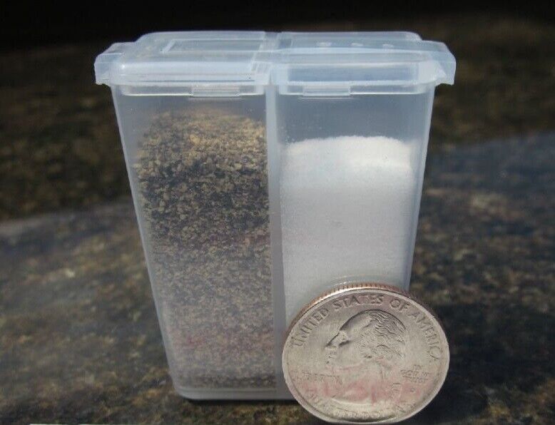 Travel Mini Salt & Pepper - Pocket - Purse - Personal  MULTIPLE SHAKER SHIP FREE