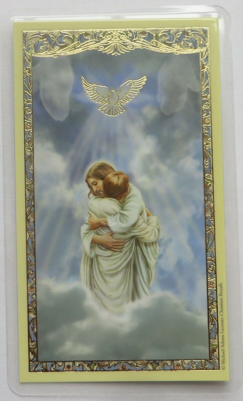 Safely Home - Laminated Holy Card