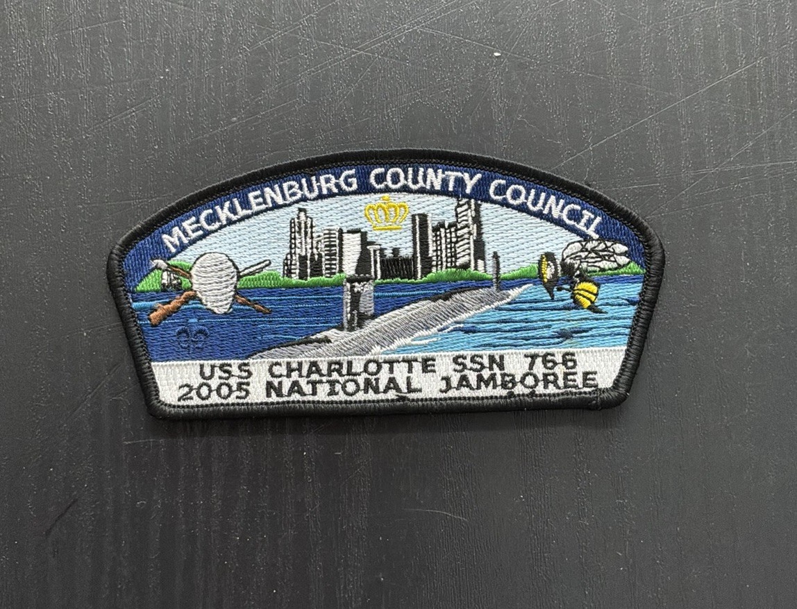 Mecklenburg County Council 2005 National Jamboree Boy Scout Patch