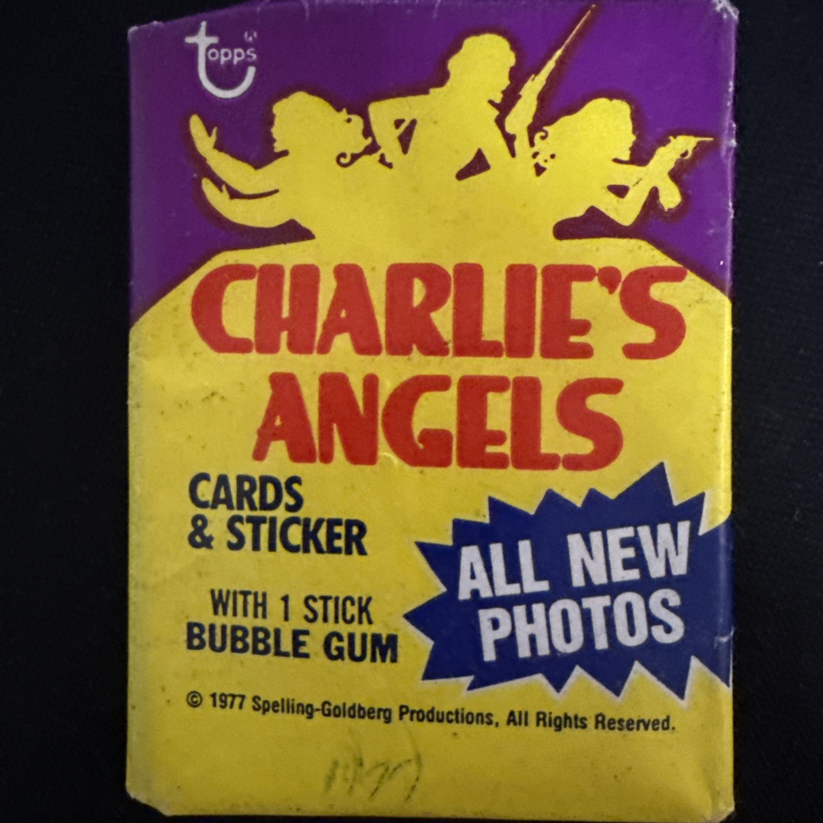 CHARLIE’S ANGELS 1977 Topps Factory Sealed Wax Pack