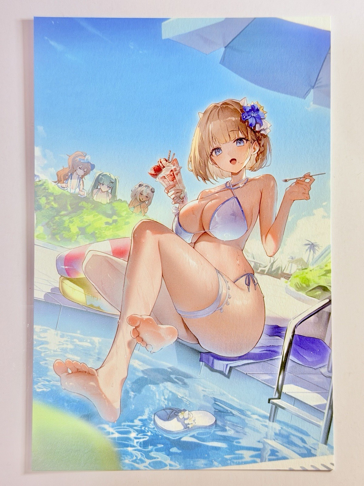 Brown Dust II Postcard Limited Edition Rare Art Korean IMPORT US SELLER 4