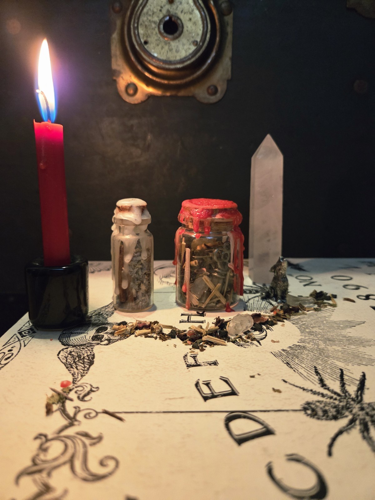Custom Tailored Spell Jar Hand Crafted Intentions 