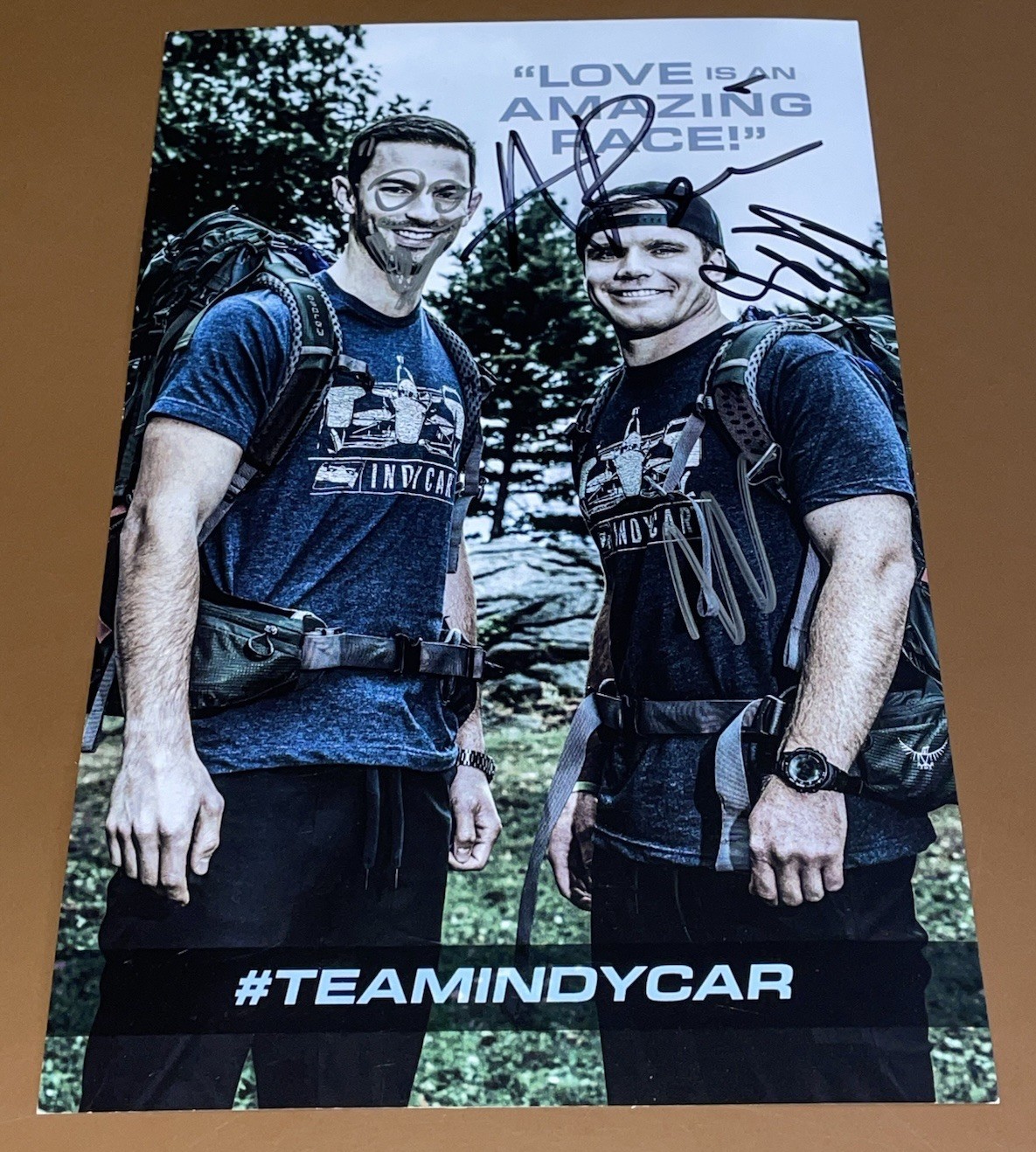 Alexander Rossi Conor Daly Indy 500 Signed Photo Indianapolis Amazing Race Party Alexander Rossi Conor Daly Indy 500 Signed Photo Indianapolis Amazing Race Party