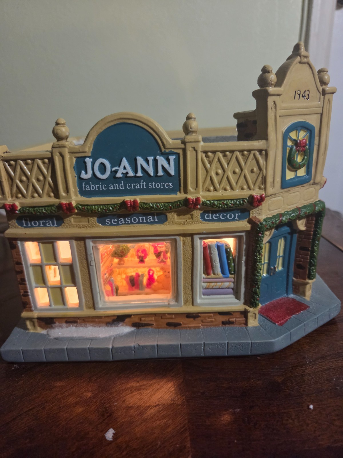 Holiday Inspirations JOANN Fabric and Craft Store Lighted Christmas Village
