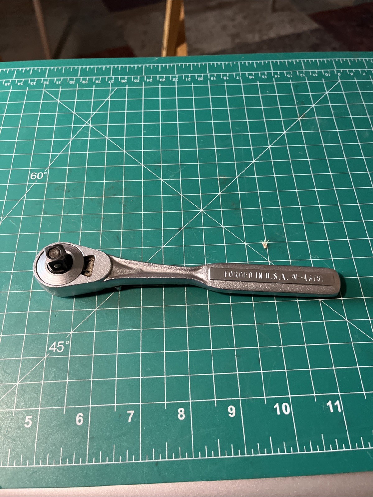 Craftsman 3/8” Ratchet W/ Oil Port Vintage Forged In USA - V - 43785
