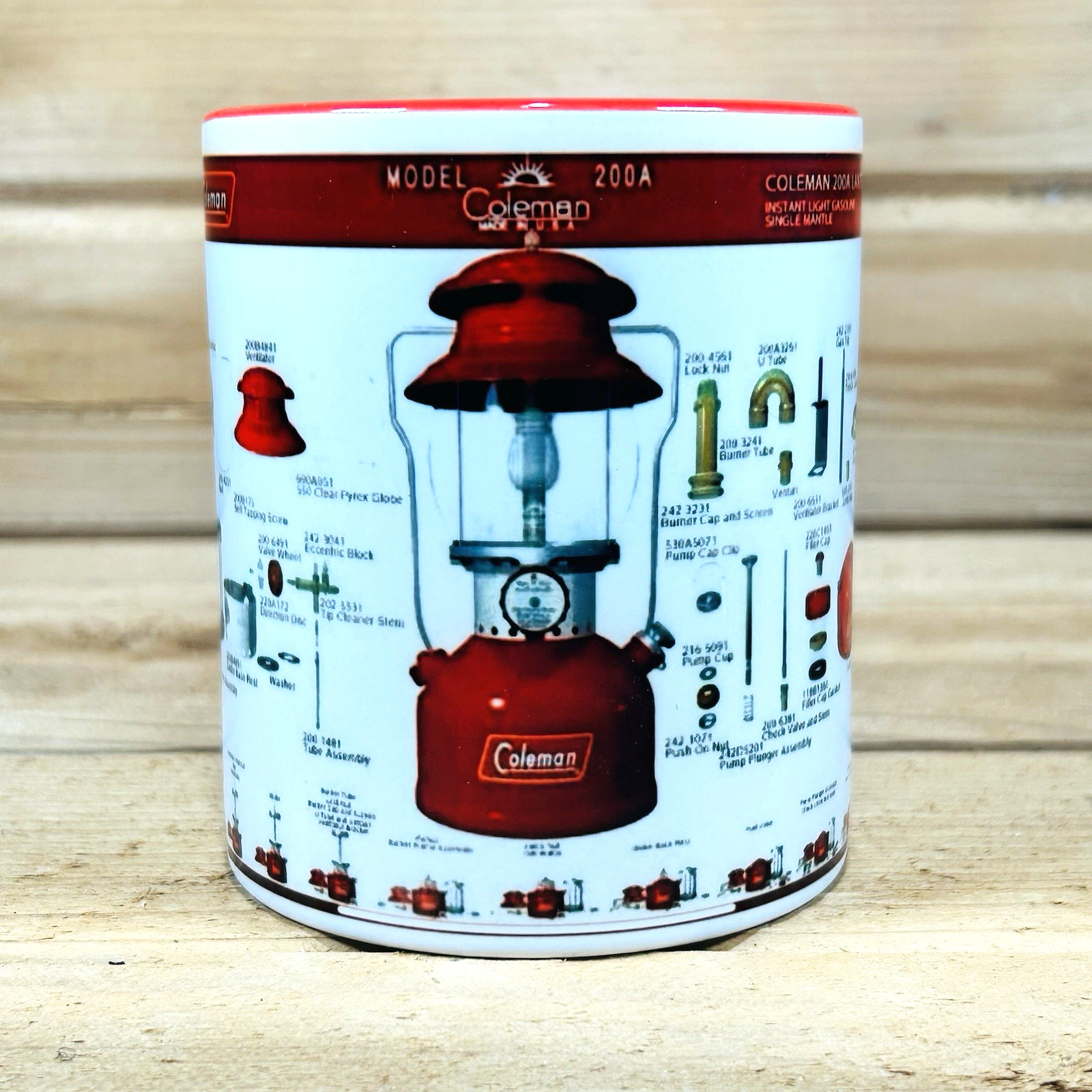 New Coleman 200A Lantern Diagram Coffee Mug