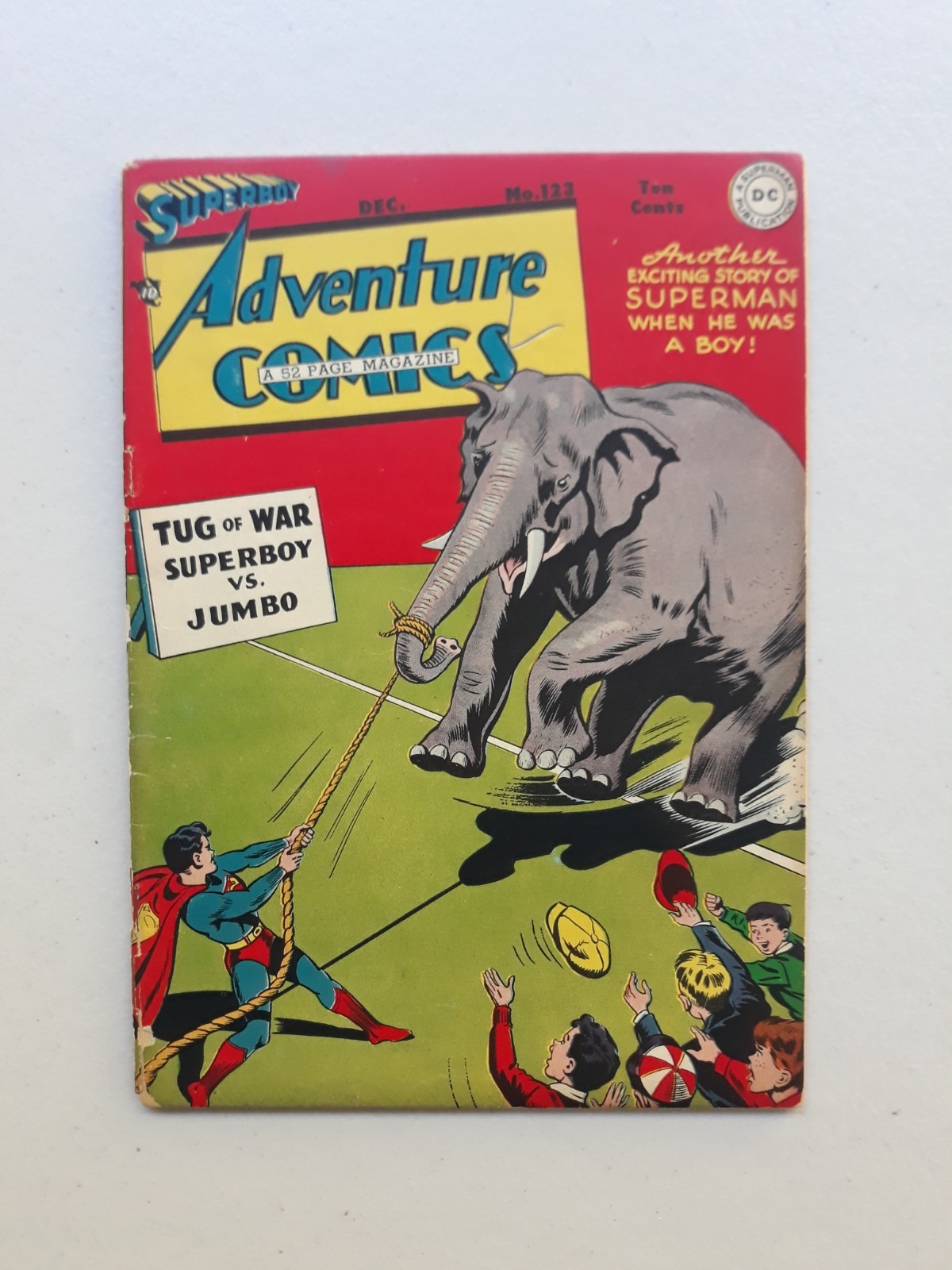 Adventure Comics 123 DC 1947 Superboy