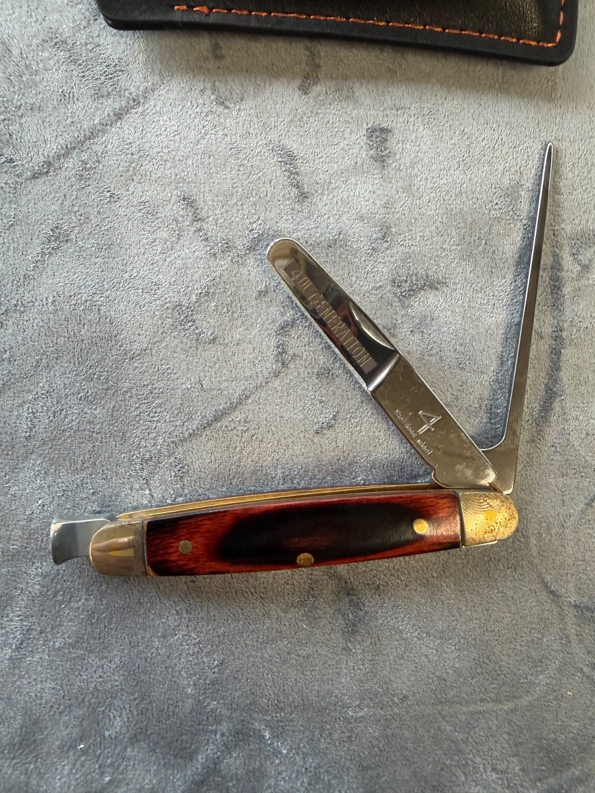 4th Generation Stainless Steel Folding Pipe Tool & Tamper w/ Case - Redwood ,NEW