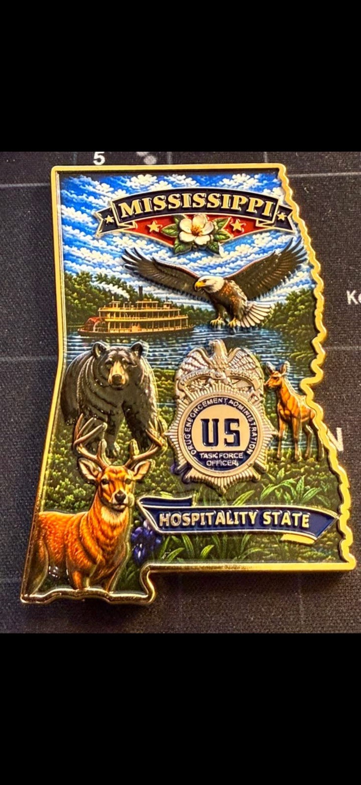 🧨 VERY RARE DEA MISSISSIPPI COIN 🧨 