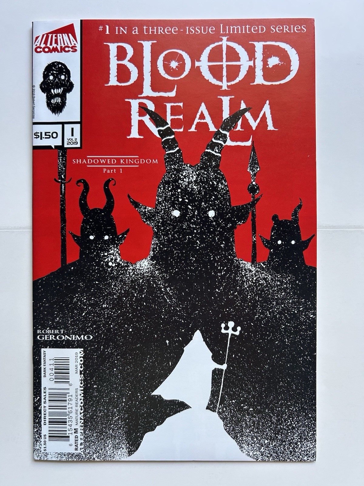 Alterna Comics Blood Realm Vol. 2 #1 2019 Alterna Comics Blood Realm Vol. 2 #1 2019