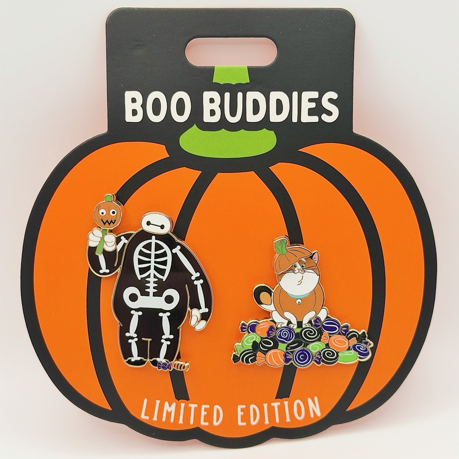 2026 DSSH DSF Boo Buddies Baymax Mochi Halloween 2 Pin Set LE 400 Hollywood