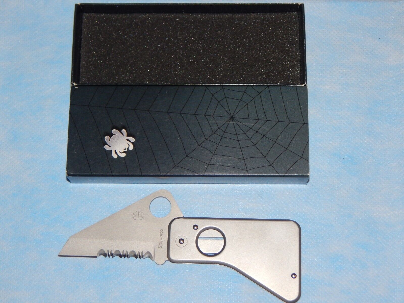 Spyderco SC01PS Spyder Card Folding Knife Japan 2002