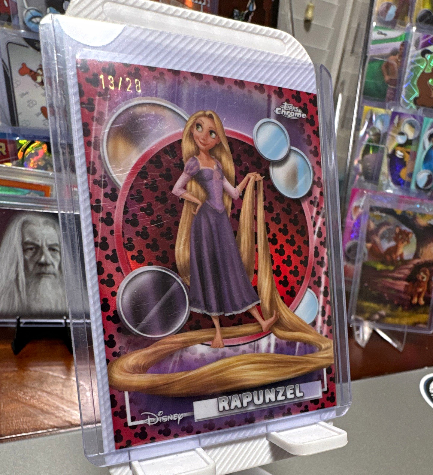 Topps 2026 Topps Chrome Disney Rapunzel #188 Serial Numbered /28