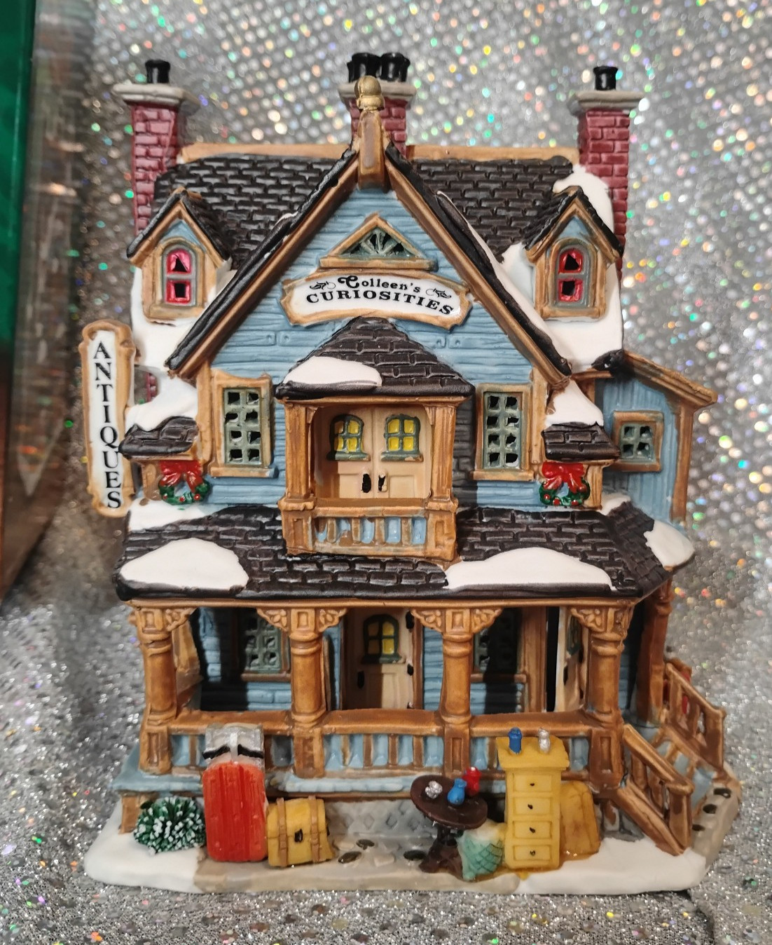 Lemax Coventry Cove Christmas Village Colleens Curiosities Antiques W Box 2002