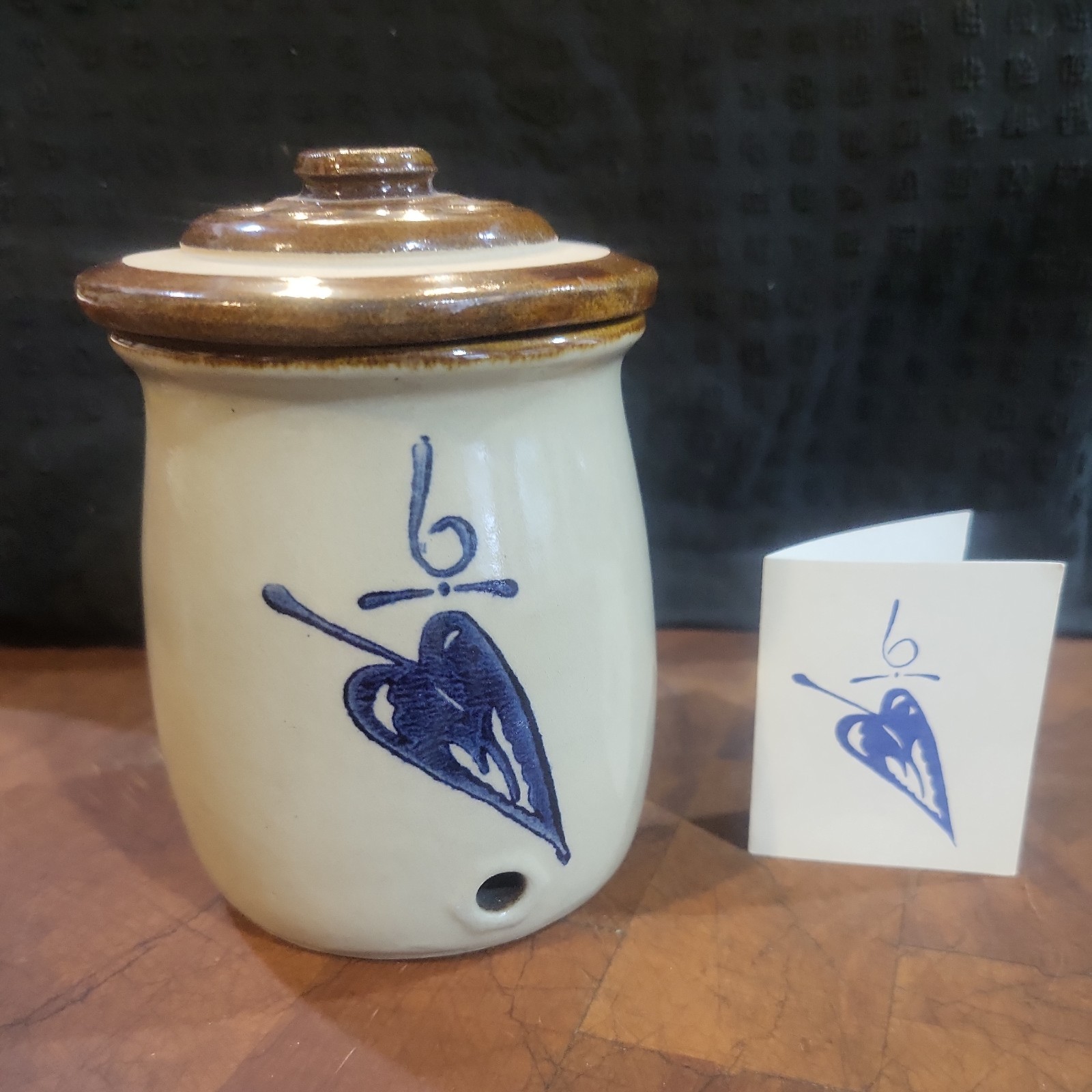 Red Wing Collectors Society 1984 Convention Water Cooler with Lid