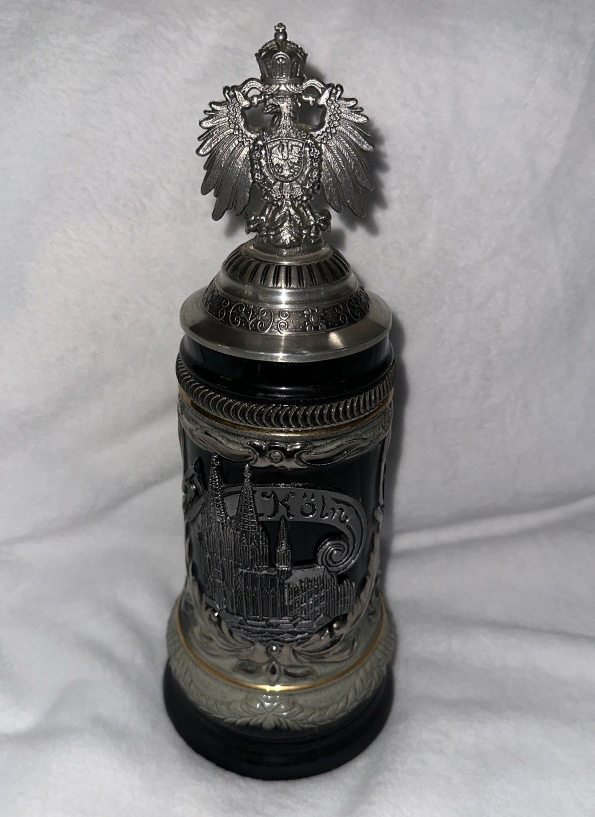 VTG New WITH TAGS-Limited Edition ‘Zoller & Born’ Beer Stein- Koln Castle 1960’s