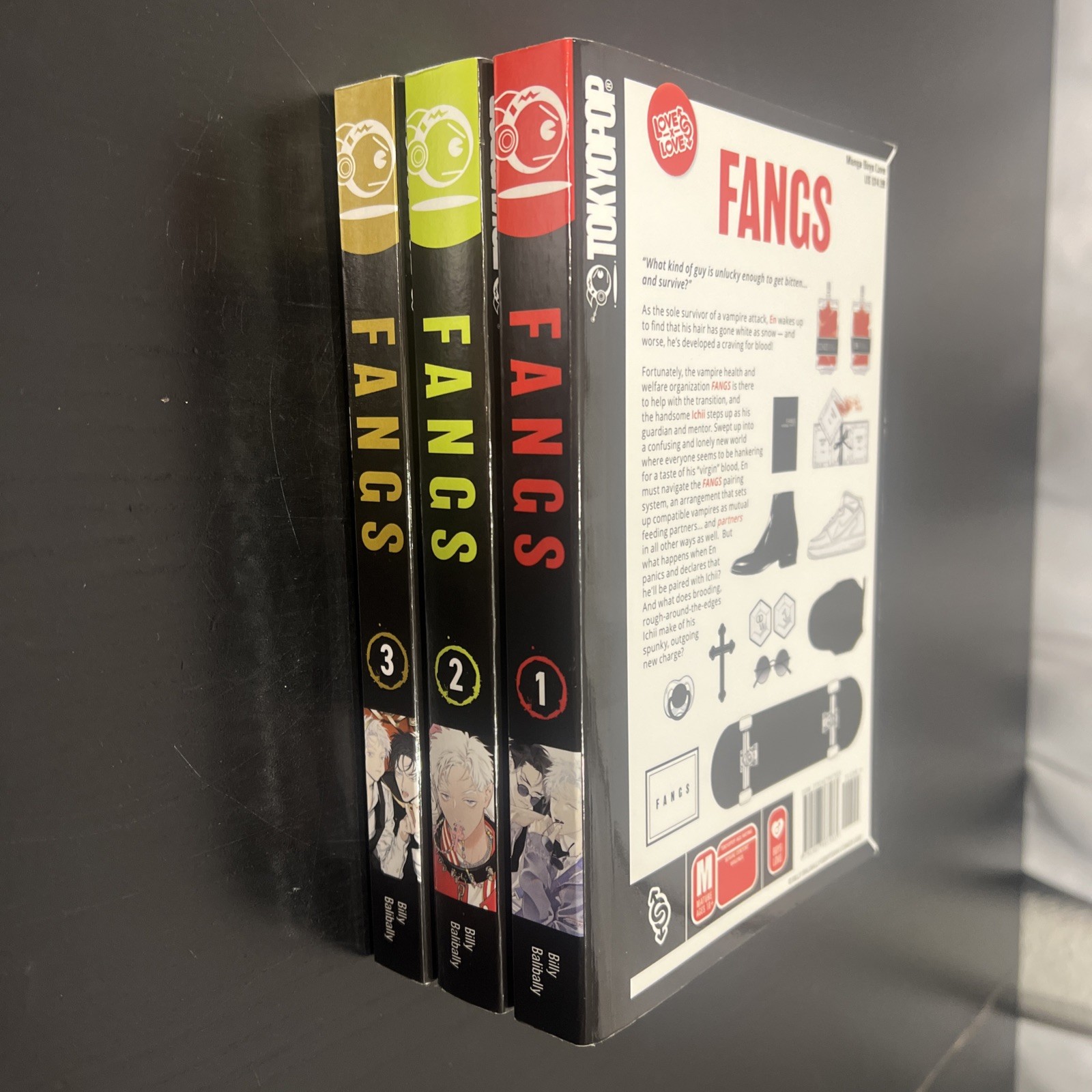 Fangs Vol. 1-3 Official English Manga
